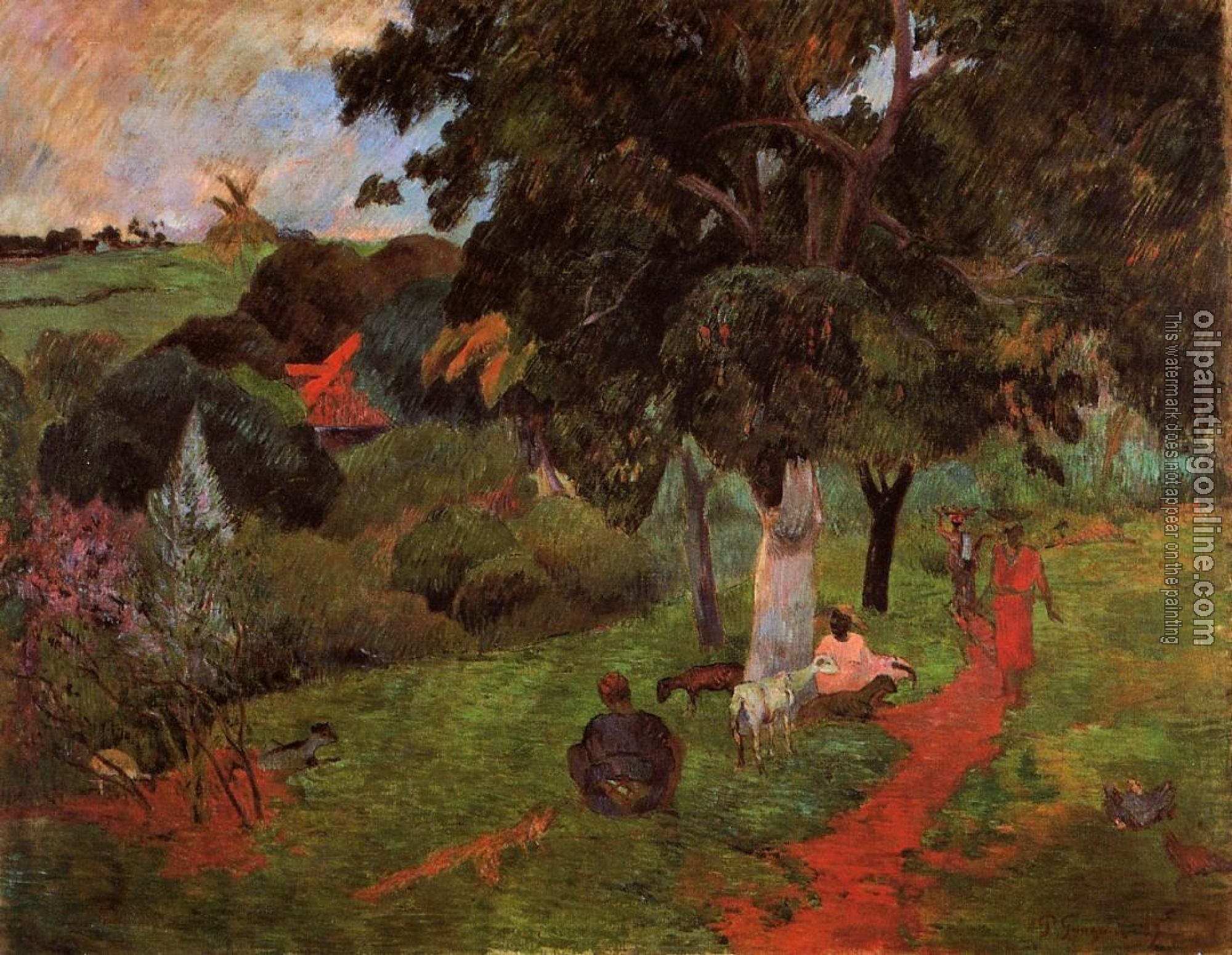Gauguin, Paul - Martinique Landscape